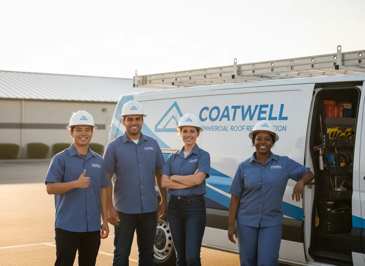 Commercial roof coating company in Kountze, TX